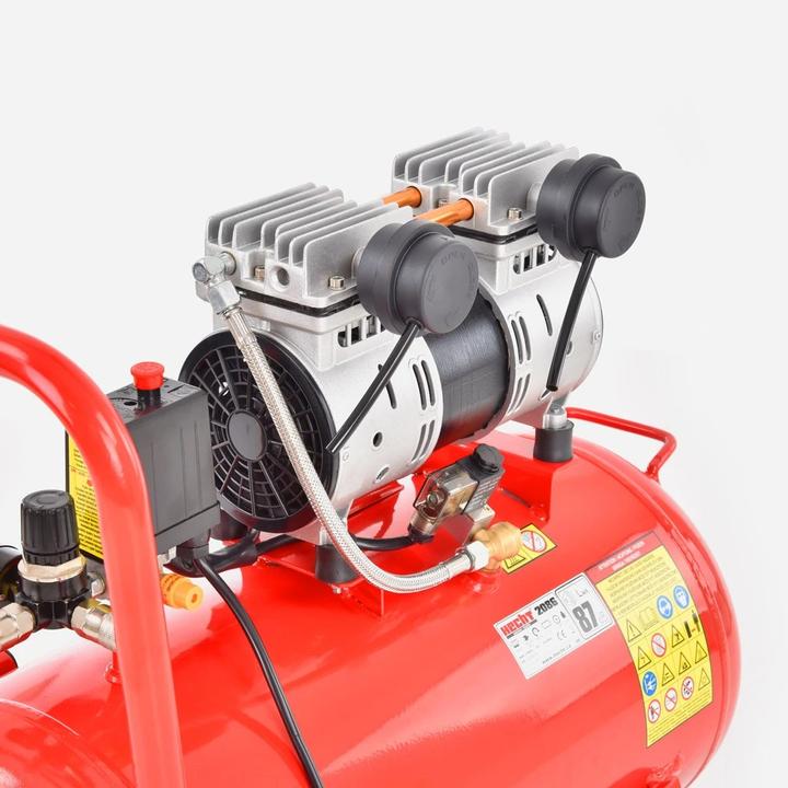 Produktbild Hecht 2086 Kompressor Ölfrei 50 lt (8 Bar, 50 l)