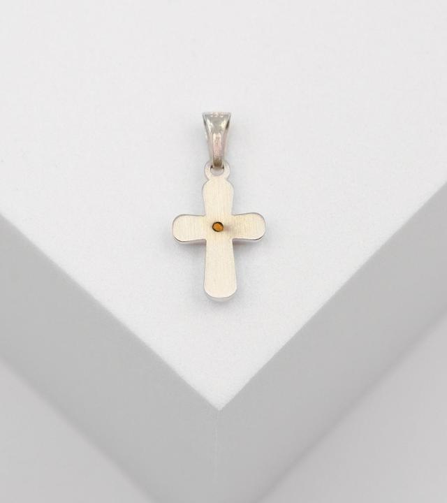 Image du produit Muau Croix (Or blanc 750/18K)
