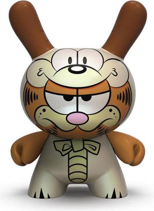 Actual product image Kidrobot Garfield: El Impostor Dunny 8 inch Vinyl Art Figure by WuzOne