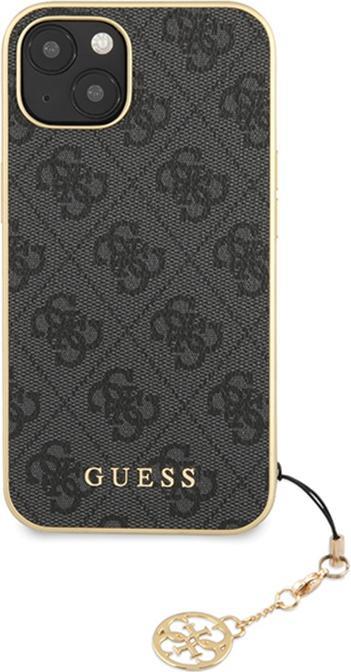 Image du produit Guess GUHCP14SGF4GGR iPhone 14 6.1" szary/grey hardcase 4G Charms Collection (Apple iPhone 14)