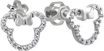 Produktbild Brilio Glittering white gold earrings Minnie Mouse 239 001 01130 07