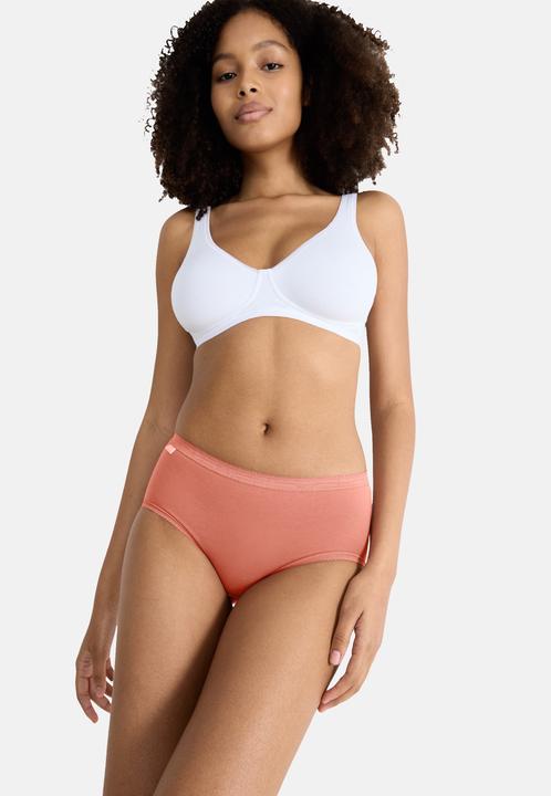 Produktbild Sloggi Unterhose BASIC+ MIDI Damen-Slip 3er Pack (48, 3er Pack)
