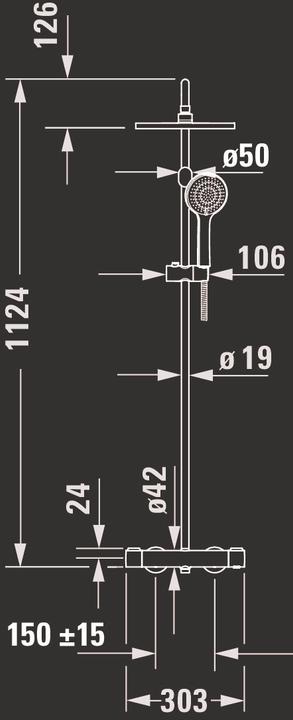 Produktbild Duravit Shower Systems Duschsystem
