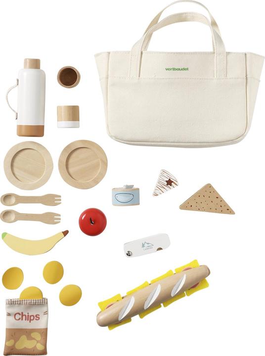 Vertbaudet Children's picnic play set made of wood FSC®