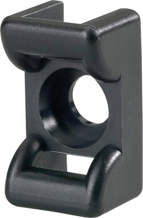 Immagine prodotto HellermannTyton Base di montaggio avvitabile nera (Anelli di fissaggio, 18 mm, 100 pz.)