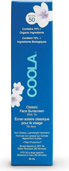 Image du produit Coola Suncare Classic Lotion White Tea (Crème solaire visage, SPF 50, 50 ml, 50 g)