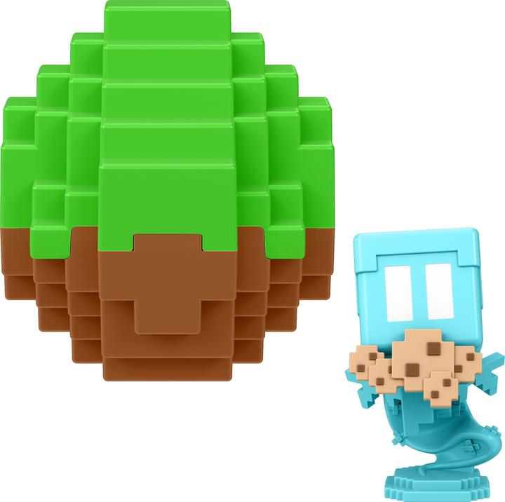 Immagine prodotto Mattel Uovo Spawn Minecraft Mini Mode Μίνι Αυγά Με Φιγούρα για 6+ ετών HXT69
