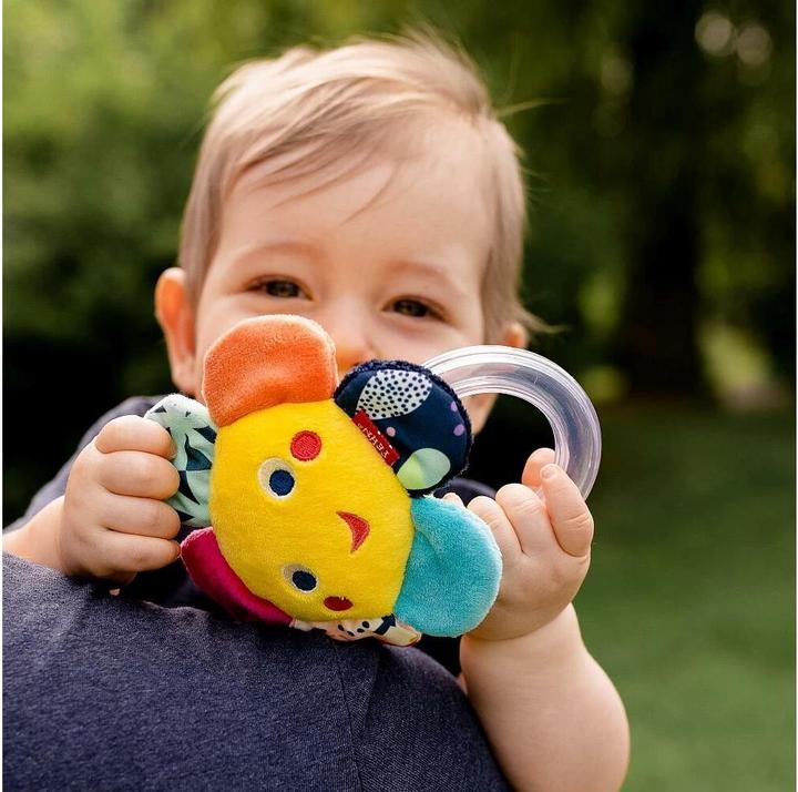 Actual product image Fehn Cass filmas Mascot su Rattle, Flower