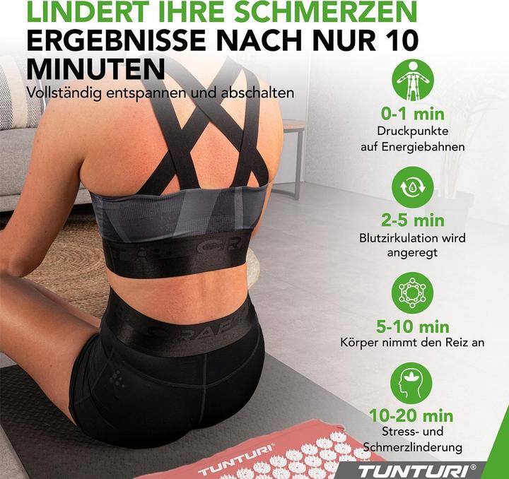 Produktbild Tunturi Akupressur-Matte und -Kissen (20 mm)