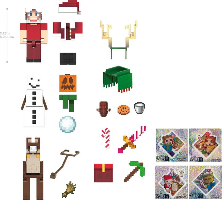 Productafbeelding Minecraft Adventskalender