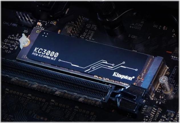 Produktbild Kingston KC3000 (512 GB, M.2 2280)