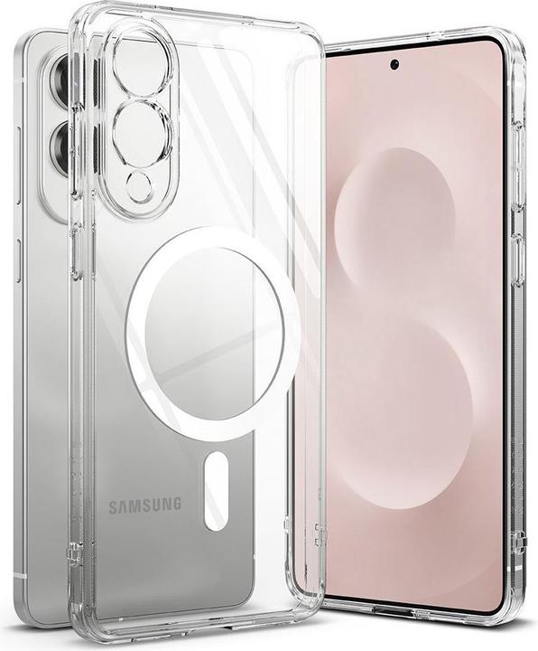 Immagine prodotto Ringke Fusion Magnetic MagSafe Case für Samsung Galaxy S25 Edge - Transparent (Samsung Galaxy S25 Edge)