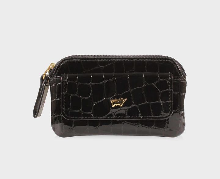 Actual product image Braun Büffel Verona leather key case 11 cm