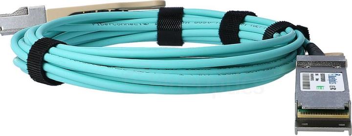 Image du produit BlueOptics Câble optique actif QSFP56 200GBASE-SR4 3 mètres