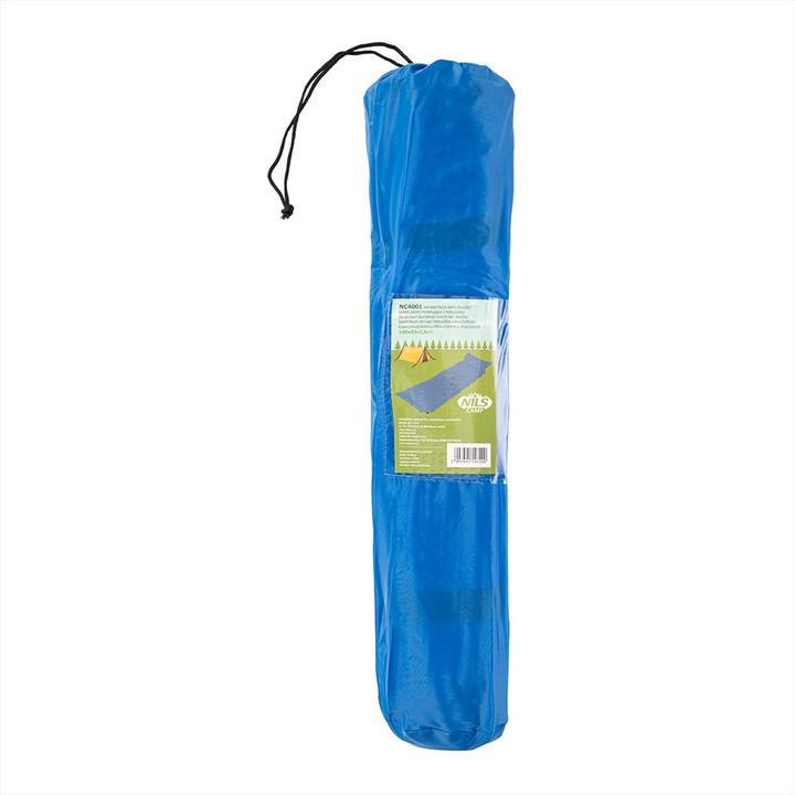 Actual product image Nils Self-inflating mattress with cushion NC4001, blue