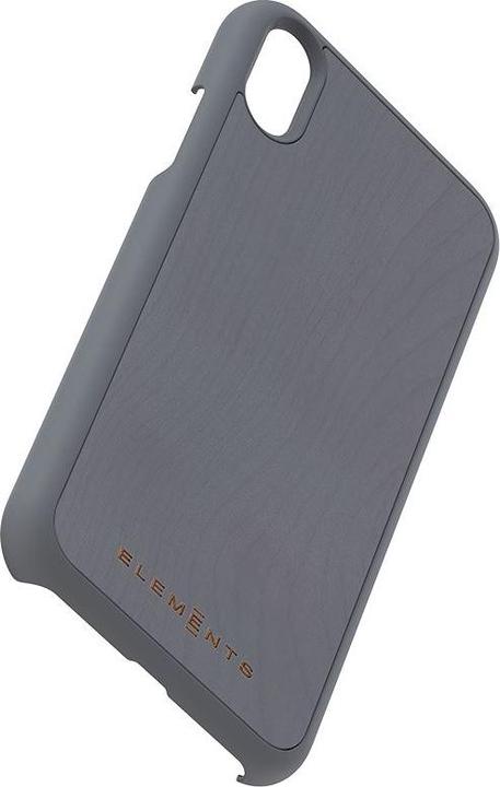 Nordic Elements Original Gefion - Iphone Xr Case with Real Maple Wood (Medium Gray) (Apple iPhone XR)
