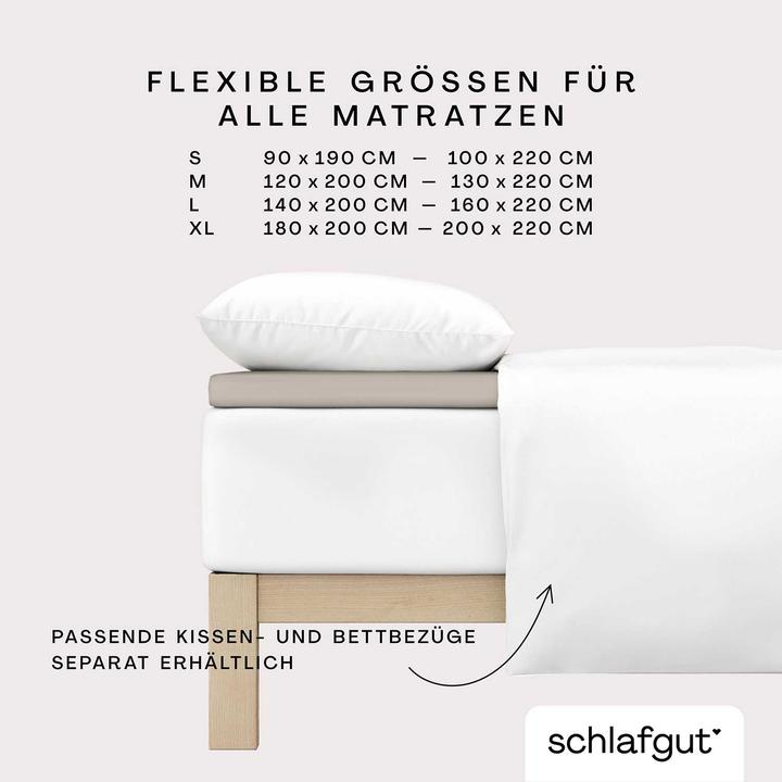 Immagine prodotto schlafgut Pure Topper (90 x 190 - 100 x 220 cm)