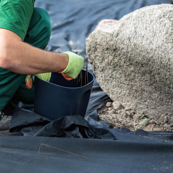 Actual product image Relaxdays 250x ground anchor