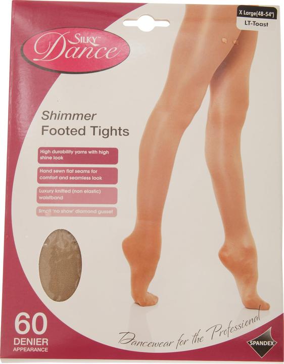 Produktbild Silky Glanz TanzStrumpfhose schimmernd (M)