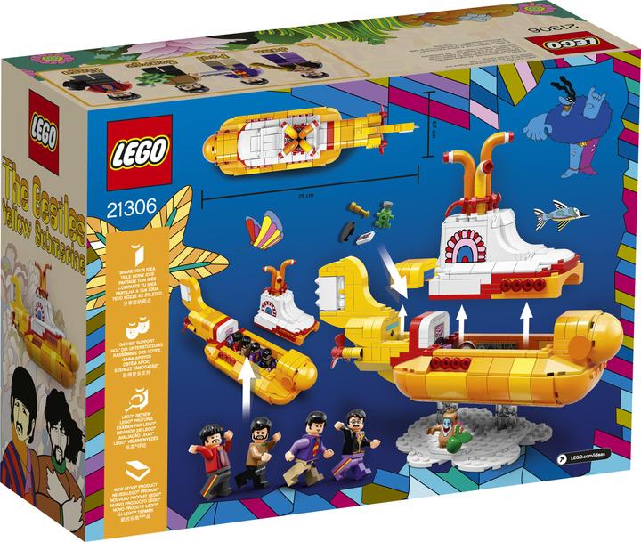 Image du produit LEGO Idées Yellow Submarine (21306, LEGO Ideas, LEGO difficiles à trouver)