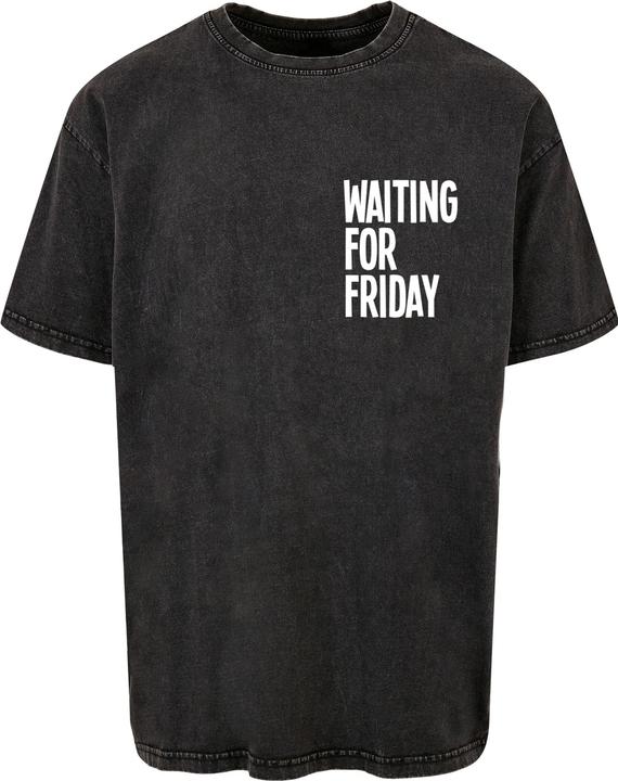 Produktbild Mister Tee MisterTee Waiting For Friday Acid Washed Heavy Oversize Tee - 174799 (XL)
