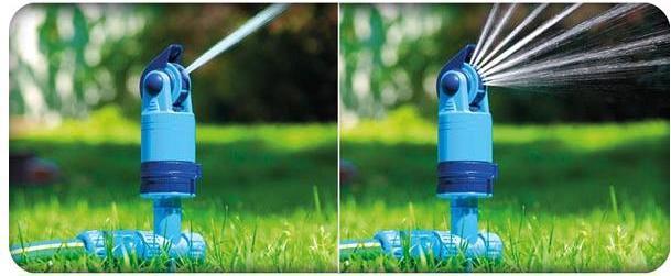 Actual product image Garden Lights - MULTI-PURPOSE SPRINKLER - ON SPIKE (300 m²) (Impulse, circular and sector sprinklers)