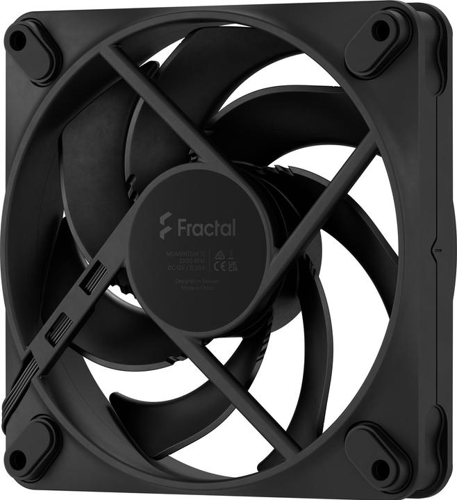 Image du produit Fractal D. Momentum 12 Black (120 mm)