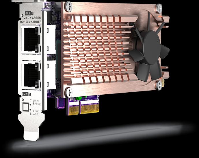 Actual product image QNAP QM2 Series Card