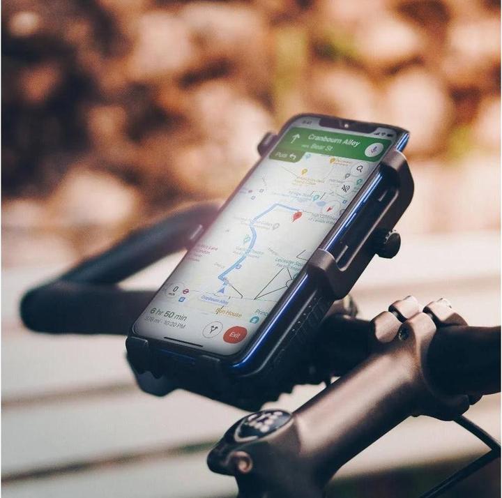 Produktbild Sunslice Wiederaufladbare Fahrrad-Telefonhalterung "Cyclotron 5000mAh"