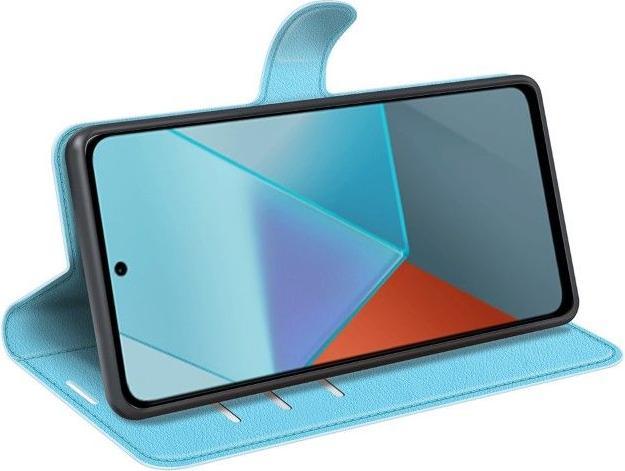 Actual product image MU Classic Litchi Leather Bookcover Series (Xiaomi Redmi Note 13 Pro 5G)