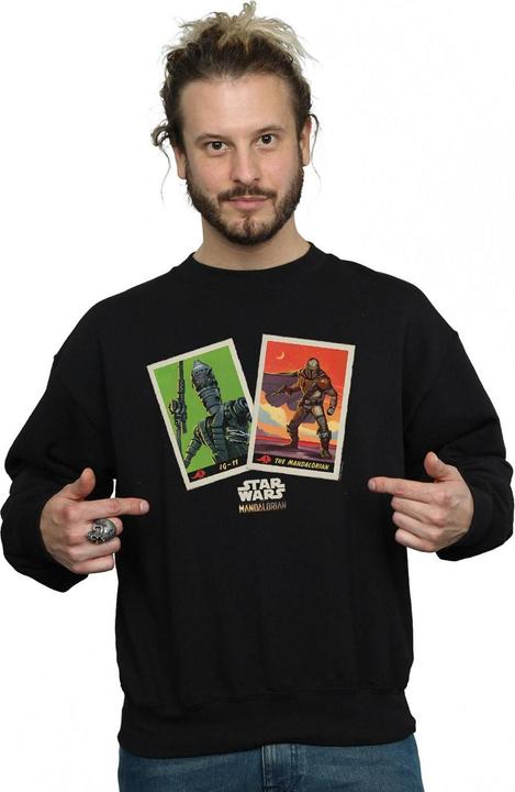 Image du produit Star Wars - Sweat THE MANDALORIAN TRADING CARDS - Homme (XL)