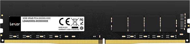 Actual product image Lexar 8 GB, DDR4, 3200 MHz, PC/serveris, Registered No, ECC No (1 x 8GB, 3200 MHz, DDR4-RAM, U-DIMM)