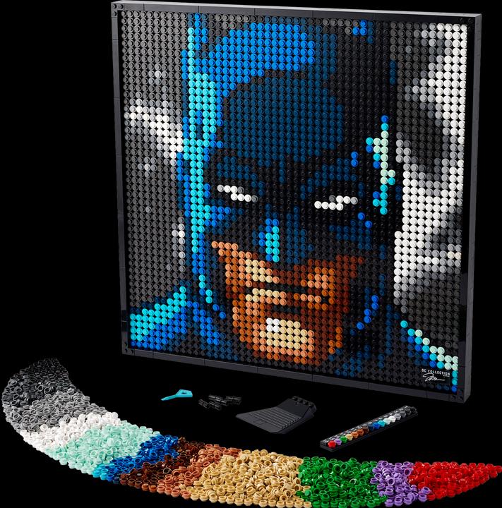 Actual product image LEGO Jim Lee Batman Collection (31205, LEGO Art)