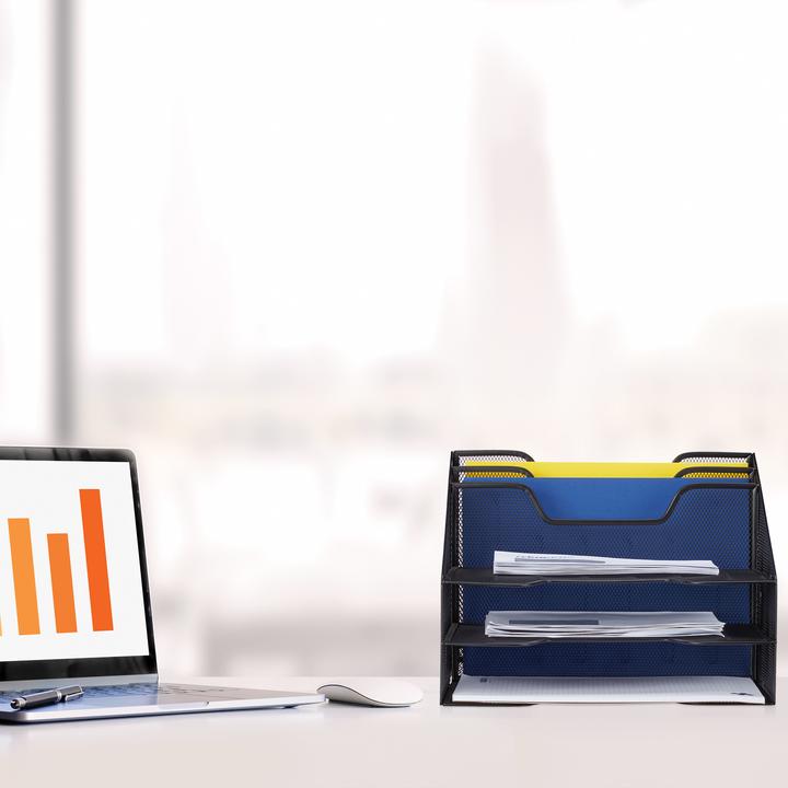 Image du produit Relaxdays Rangement à documents, 5 compartiments (A4)