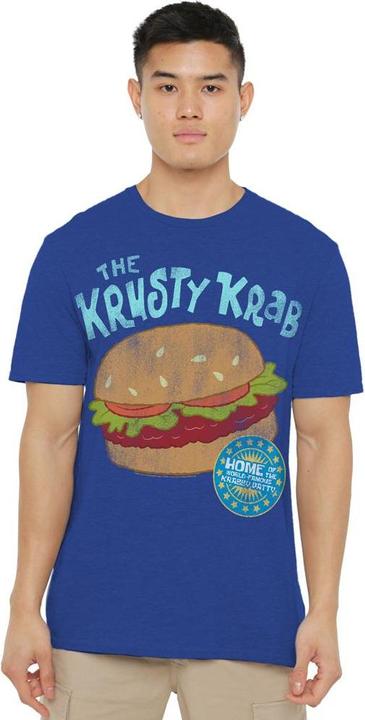 Image du produit Spongebob Squarepants - T-shirt KRUSTY KRAB - Adulte (S)