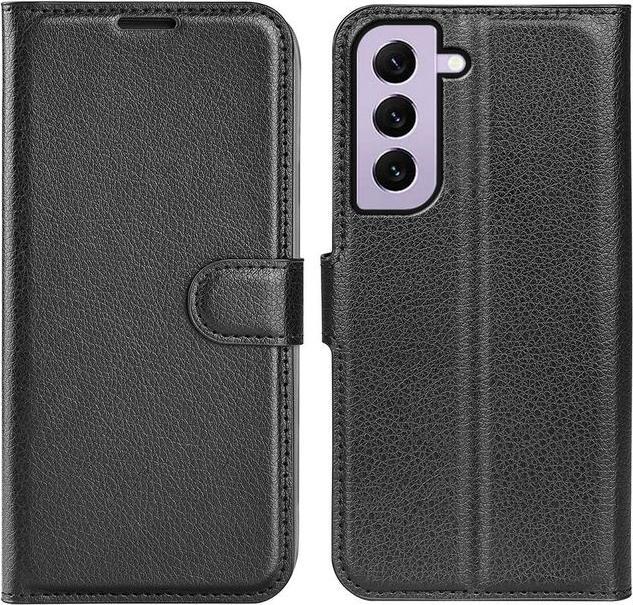 Actual product image MU Classic Litchi Leather Bookcover Series (Samsung Galaxy S23+)