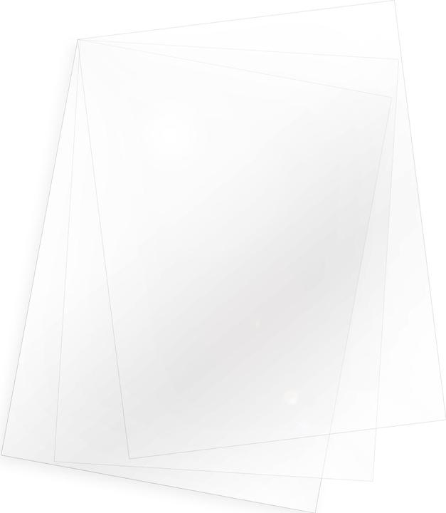 Actual product image BüroLine transparent films A4 crystal clear