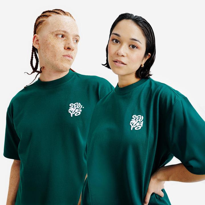 Decathlon T-Shirt unisex Relax - grafisch grün