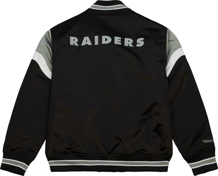 Produktbild Mitchell & Ness M&N Heavyweight Satin Jacke NFL Oakland Raiders - M (M)