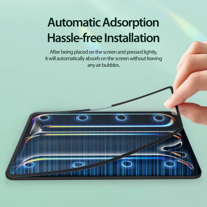 Produktbild Dux Ducis Naad Paperfeel Schutzfolie iPad 7/8/9 10.2 - Schwarz (1 Stück, iPad 10.2)