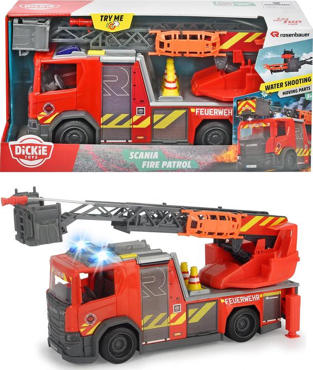 Image du produit Dickie Camion de pompiers avec pulvérisation d'eau
