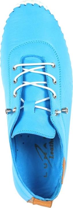 Actual product image Lunar Womens/Ladies St Ives Leather Plimsolls (40)