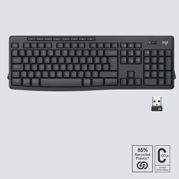 Actual product image Logitech MK370 Combo (Eng. Int., Cable)