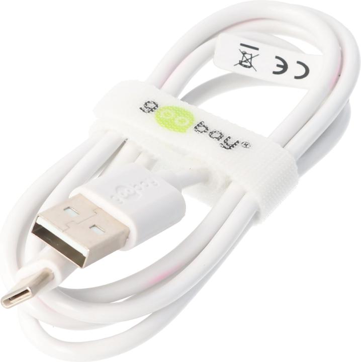 Produktbild Goobay USB-C Lade- und Synchronisationskabel für alle Geräte mit USB-C Anschluss (USB 2.0)