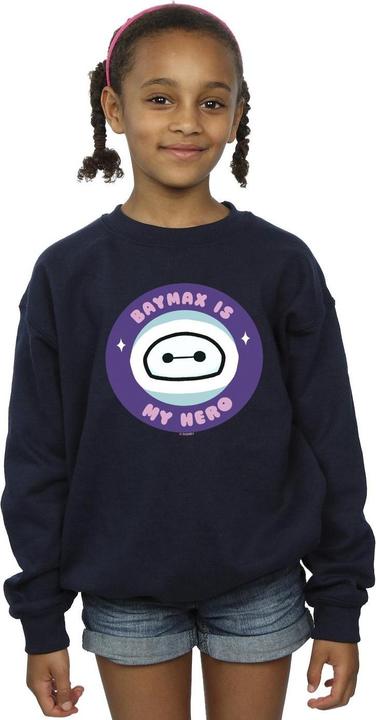 Immagine prodotto Disney Big Hero 6 Baymax My Hero Pocket Felpa Ragazze (152, 158)