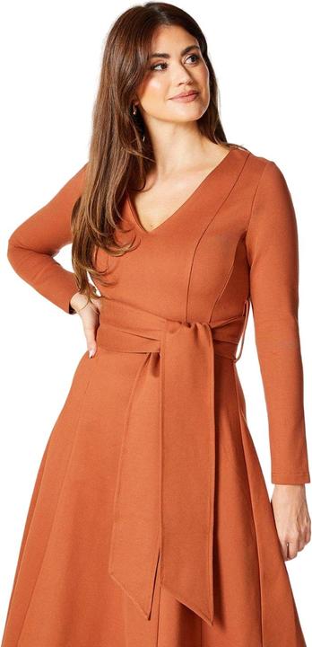 Actual product image Principles Womens/Ladies Belted Detail Seams Midi Dress (46 D)