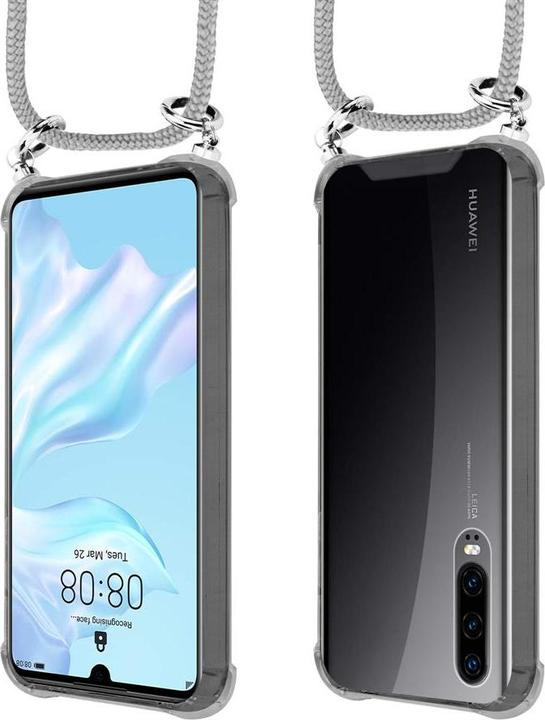 Produktbild Cadorabo TPU Handy Kette SILBER Cover