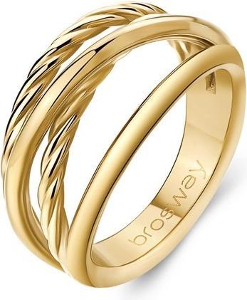 Immagine prodotto Brosway Anello Amy BAY32 placcato oro - Circuito: 52mm (52, Acciaio)