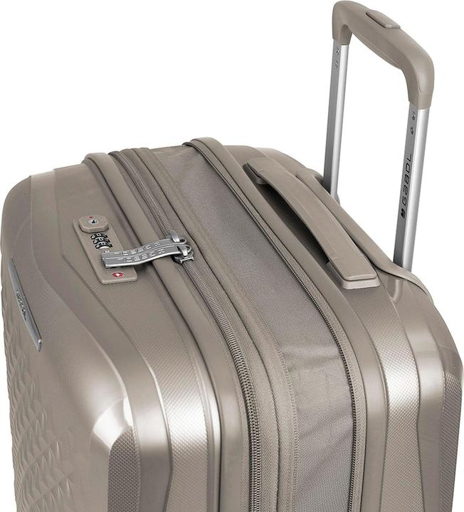 Actual product image Gabol Queens 4-wheel suitcase set 2-piece with expansion fold (181 l, XL (from 140l))