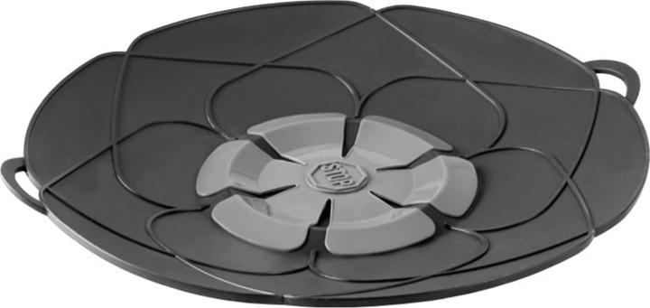 Ibili Spritzschutzhaube Silikon Flexiform 29 cm Verhindert das Verschütten von Flüssigkeiten beim Kochen (Kunststoff)